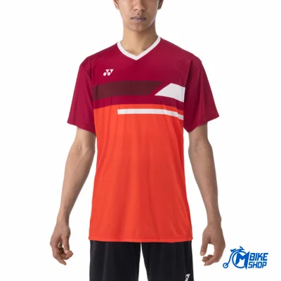 Majica YONEX Kratkih rukava Men's Crew Neck Club Team Reddish Rose